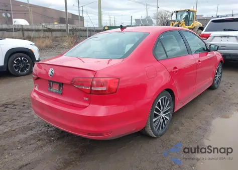 2015 Volkswagen Jetta 1.8T Sport z USA, uszkodzony, nr VIN 3VWD17AJ1FM220779